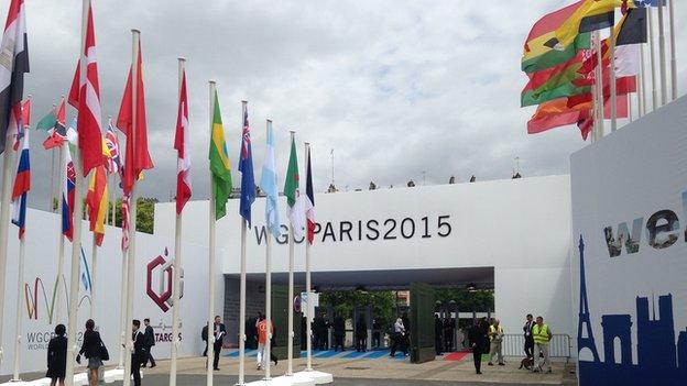 The World Gas Conference in Paris.