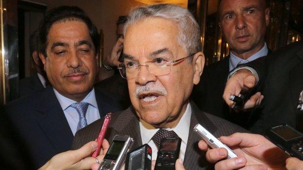 Saudi Arabia"s Minister of Petroleum and Mineral Resources Ali Ibrahim Naimi