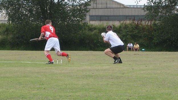 The annual Wales versus England baseball match began more than a century ago