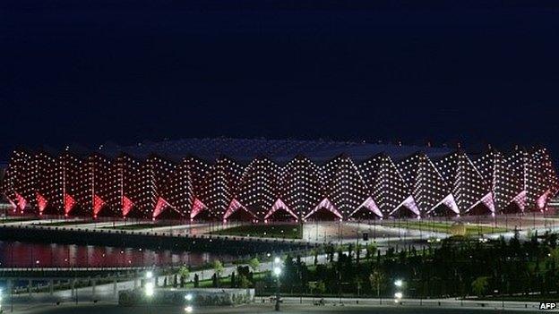 The Crystal Hall, Baku, Azerbaijan