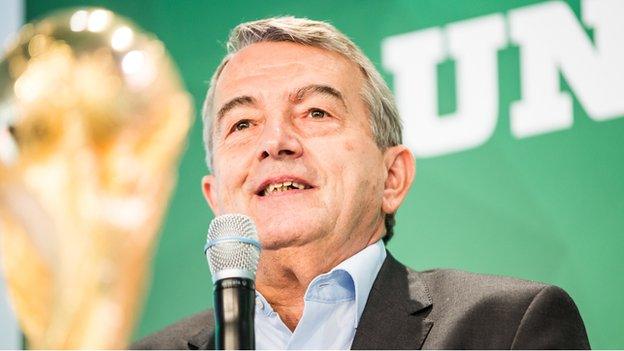 German FA president Wolfgang Niersbach