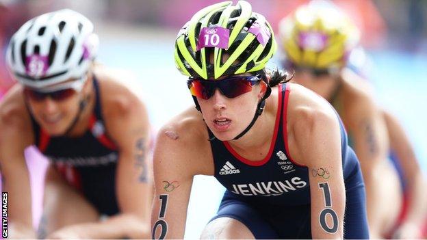 Helen Jenkins has twice won the ITU World Triathlon Series in 2008 and 2011