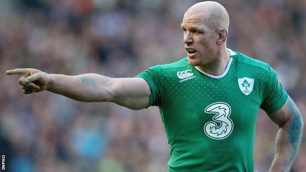 Paul O'Connell will end his Ireland career after the World Cup