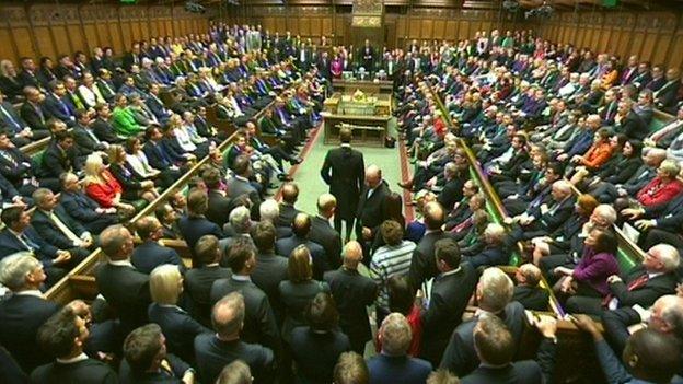 MPs in the House of Commons