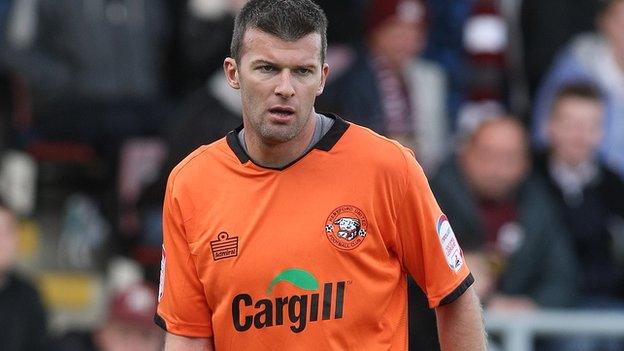 Hereford United defender Tony James