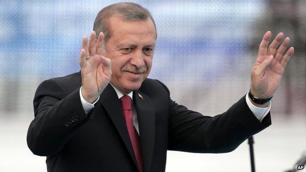 Turkish Prime Minister Recep Tayyip Erdogan