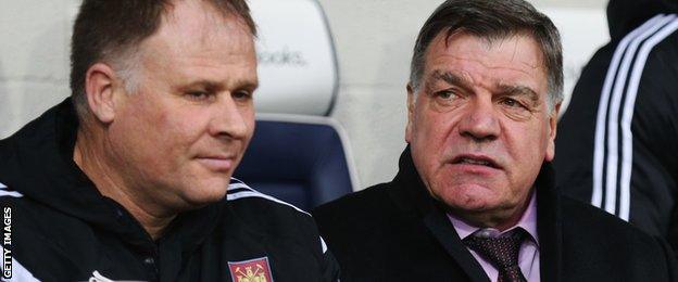 Neil McDonald and Sam Allardyce