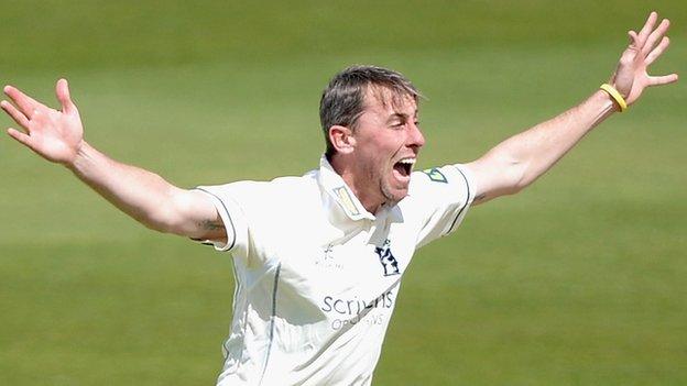 Warwickshire all-rounder Rikki Clarke