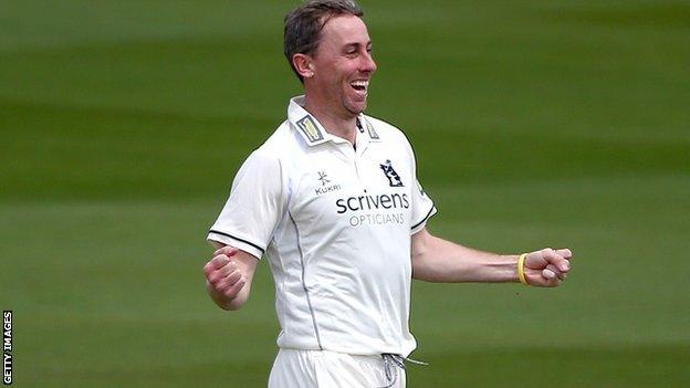 Warwickshire all-rounder Rikki Clarke