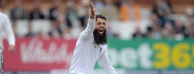 Moeen Ali appeals