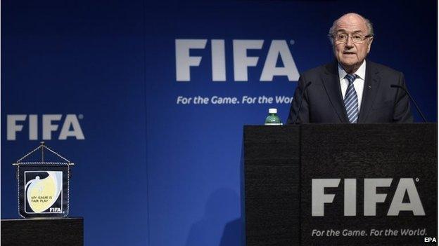 Sepp Blatter resigns 02 May 2015