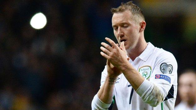 Aiden McGeady at Celtic Park