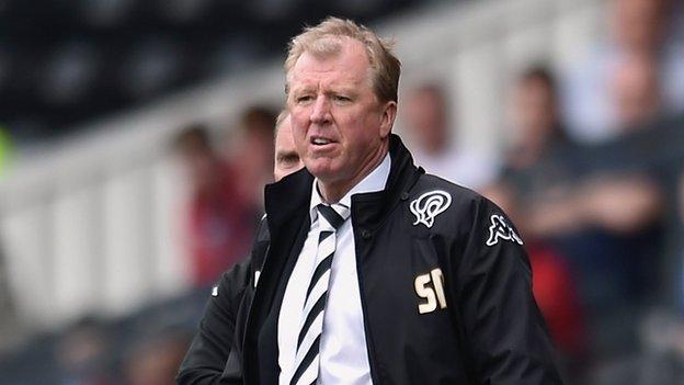 Former Derby manager Steve McClaren