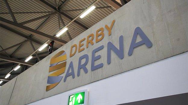 Inside Derby Arena