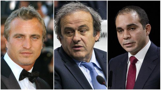 David Ginola, Michel Platini, Prince Ali