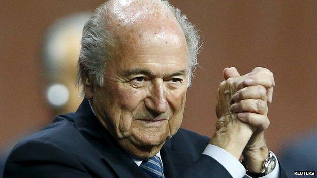 Sepp Blatter, 29 May