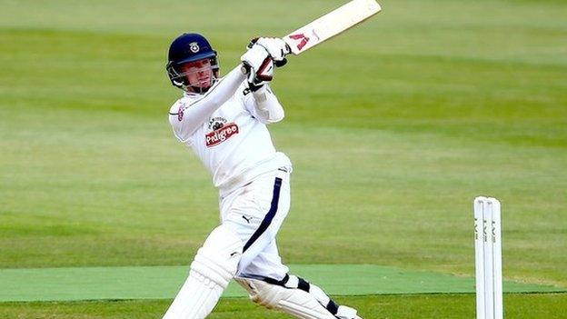 Hampshire wicketkeeper/batsman Adam Wheater