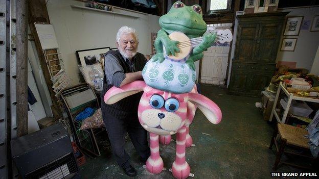 Peter Firmin and Bagpuss Shaun