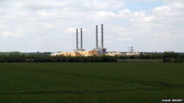 Brigg power station