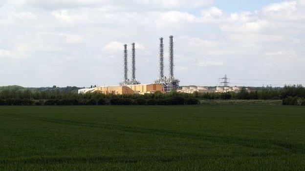 Brigg power station