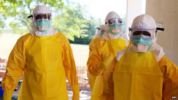 Ebola workers