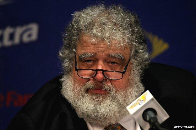 Chuck Blazer gives a press conference in California - 25 June 2015