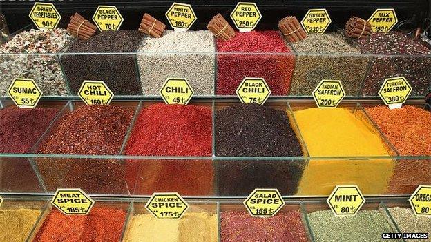 Spices on sale