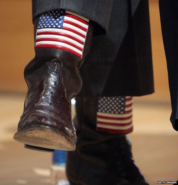 Rick Perry's cowboy boots