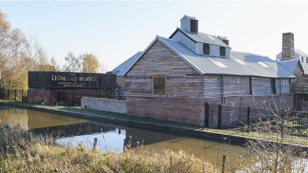 museum exterior and canal