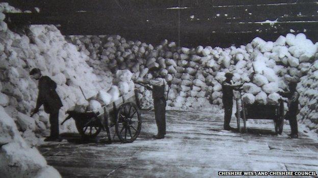 salt workers