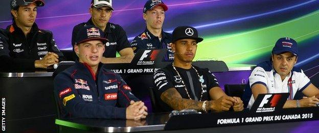 Canadian Grand Prix press conference