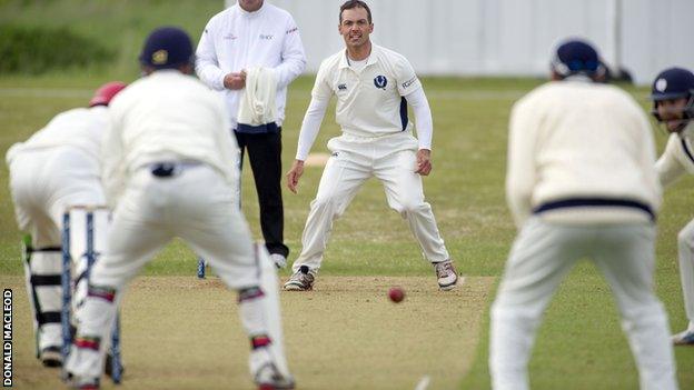 Con de Lange impressed on his international debut for Scotland