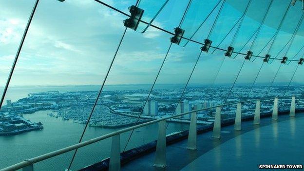 Spinnaker Tower interior