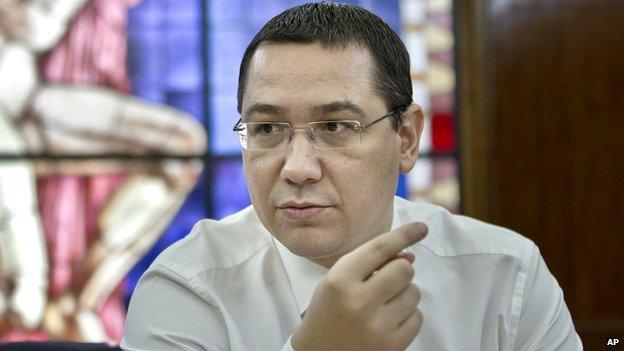 Romanian Prime Minister Victor Ponta - file pic