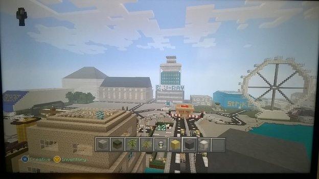 Minecraft waterfront