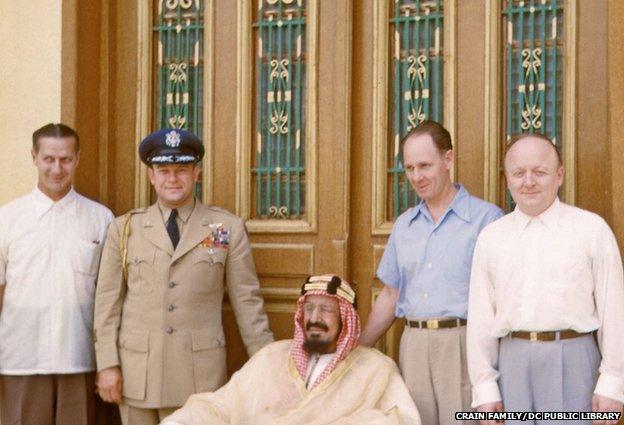 Ibn Saud and attending physicians