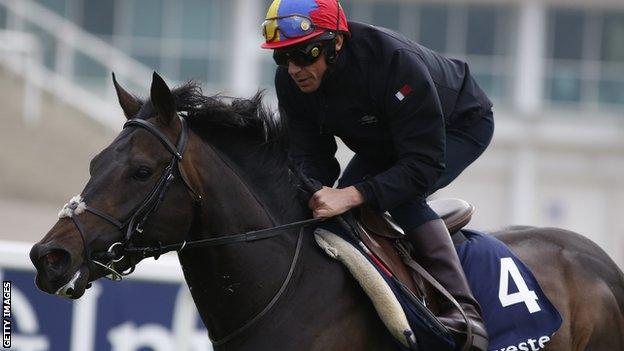 Frankie Dettori on Golden Horn