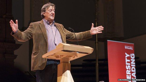 Stephen Fry at Reading Town Hall