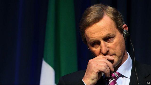 Irish prime minister Enda Kenny