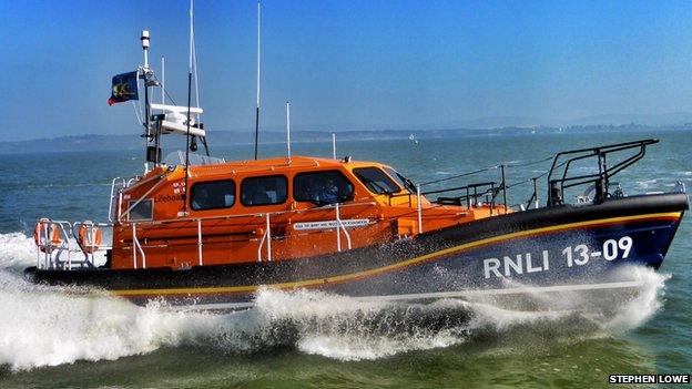 Ilfracombe's new Shannon class all-weather lifeboat