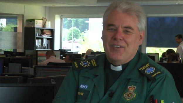 Kevin Charles, EMAS chaplain