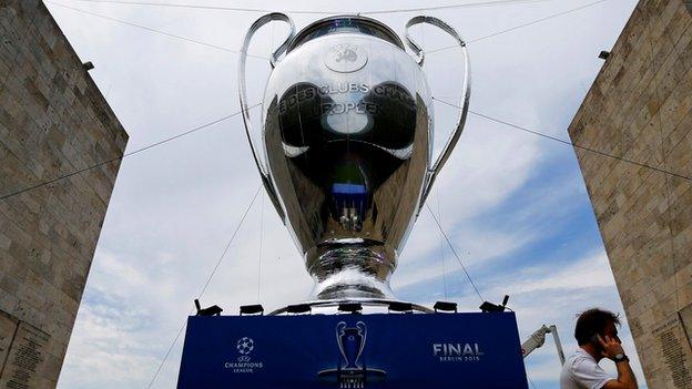 Champions League trophy