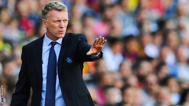 Real Sociedad coach David Moyes