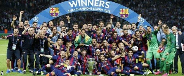 Barca celebrate