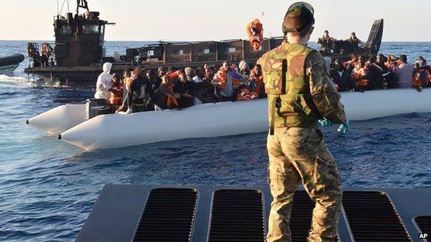 Crew member of HMS Bulwark