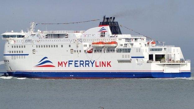 MyFerryLink ship