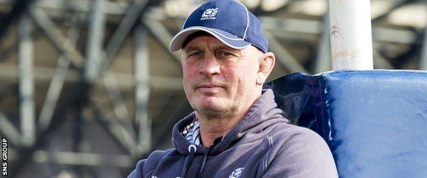 Scotland head coach Vern Cotter