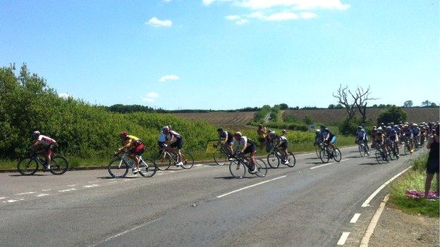 Tour of Cambridgeshire at Woodwalton