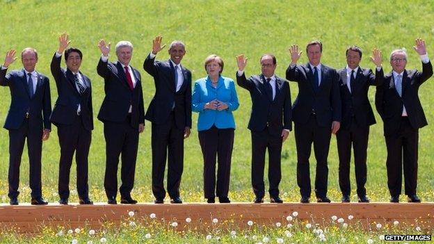 G7 Leaders meet for summit at Schloss Elmau in Germany