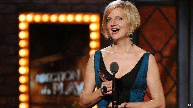 Marianne Elliott at the Tony awards